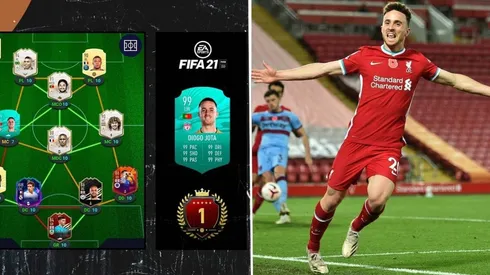 También la rompe en la play: delantero del Liverpool queda Top 1 en FUT Champions