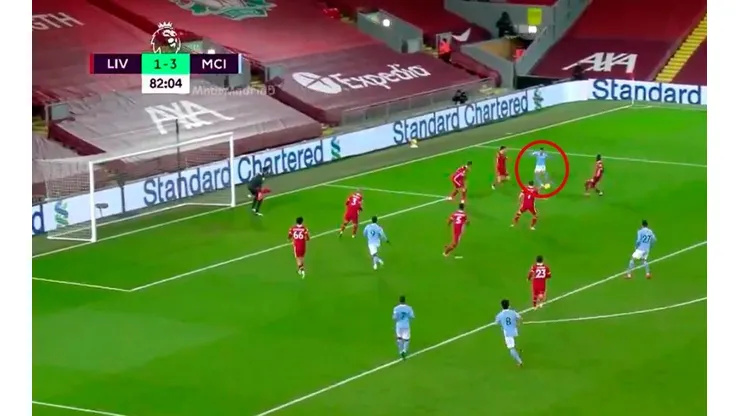 Le rompió el arco a Alisson: el golazo de Foden para cerrar el baile del City al Liverpool