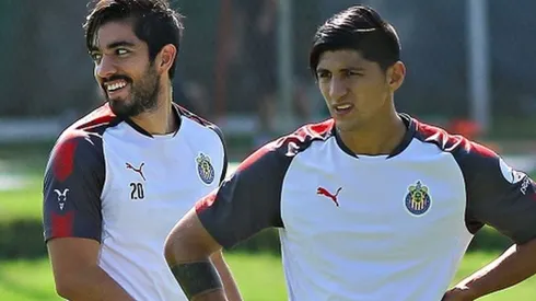 Rodolfo Pizarro y Alan Pulido.
