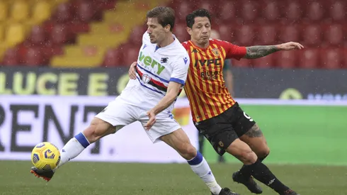 Lapadula es el delantero titular del Benevento.