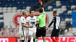 Alan Mozo vio la roja frente a Rayados.