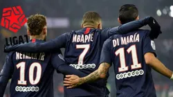 La Liga 1 y la Ligue 1 llevan el mismo nombre pero en otro idioma.