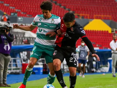 Agónico empate de Atlas frente a Santos Laguna