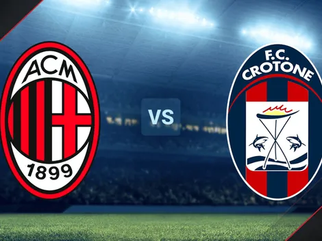 Qué canal transmite Milan vs. Crotone por la Serie A