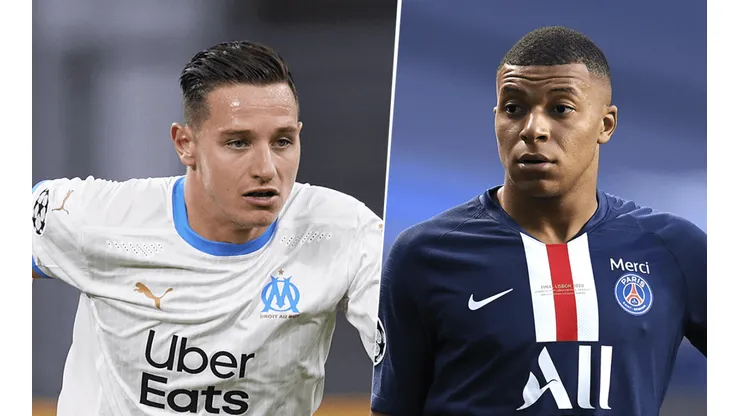 Olympique de Marsella vs PSG por la Ligue 1 (Foto: Getty Images).