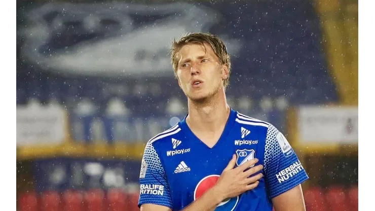 "Estoy cumpliendo el sueño del pibe" Andrés Llinás canterano de Millonarios