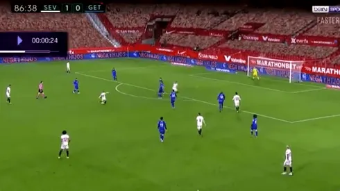 Papu Gómez hizo su primer gol con Sevilla ¡y fue un golazo espectacular!