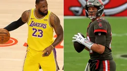 LeBron James y Tom Brady
