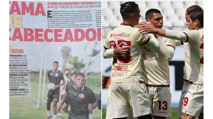 Universitario sigue buscando al reemplazante de Jonathan Dos Santos.