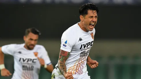 Gianluca Lapadula fue titular ante Argentina e ingresó ante Chile.