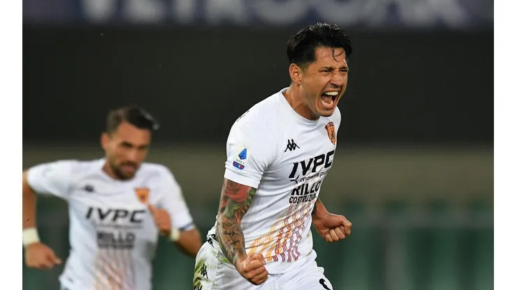 Gianluca Lapadula fue titular ante Argentina e ingresó ante Chile.