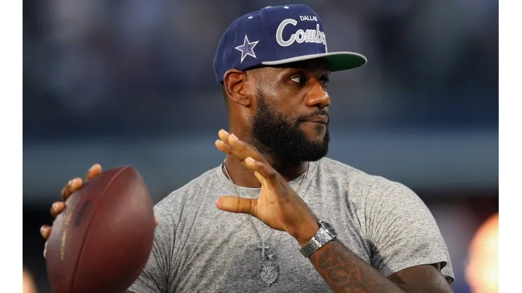 LeBron James es fanático de la NFL