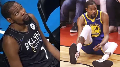 Kevin Durant y los dos veces que salió vs. Toronto Raptors