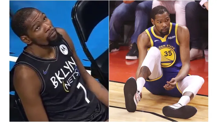 Kevin Durant y los dos veces que salió vs. Toronto Raptors