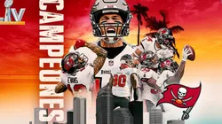 De la mano de Tom Brady, los Buccaneers aplastarona a los Chiefs y son los campeones de la NFL 2021. FOTO: NFL México