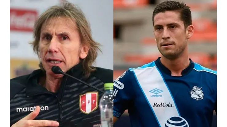 Santiago Ormeño milita en Puebla y el 2020 fue dirigido por Juan Reynoso.