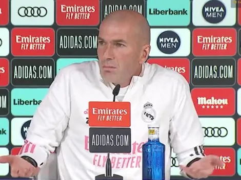 Zidane se volvió loco en la rueda de prensa: "¿Me estás hablando en serio?"