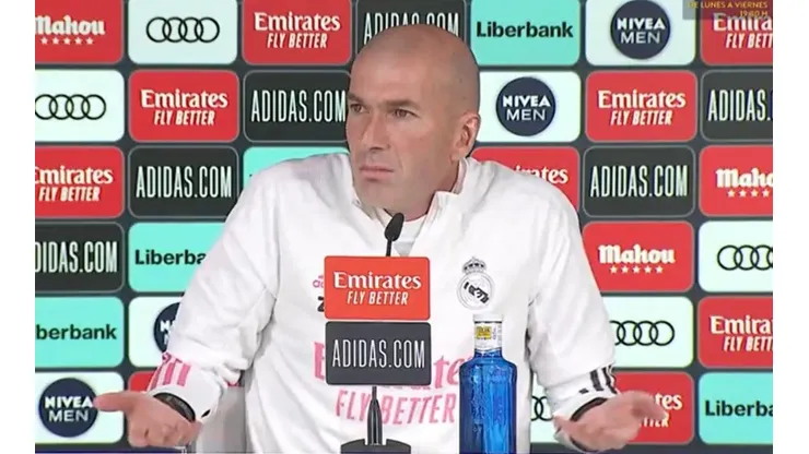 Zidane se volvió loco en la rueda de prensa: "¿Me estás hablando en serio?"