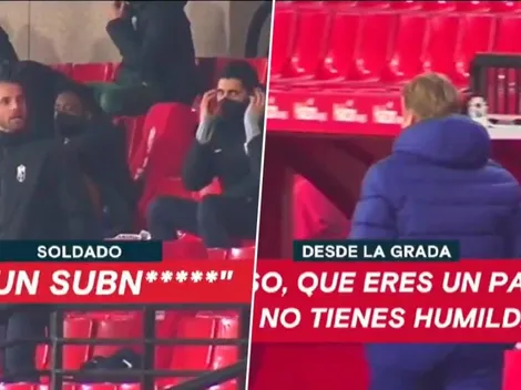 Video: un jugador del Granada explotó y trató a Koeman de "subnormal"