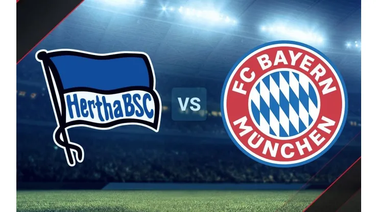 Hertha Berlín vs. Bayern Múnich, Bundesliga.