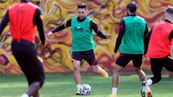 Radamel Falcao ya está de regreso y entrenando con Galatasaray.