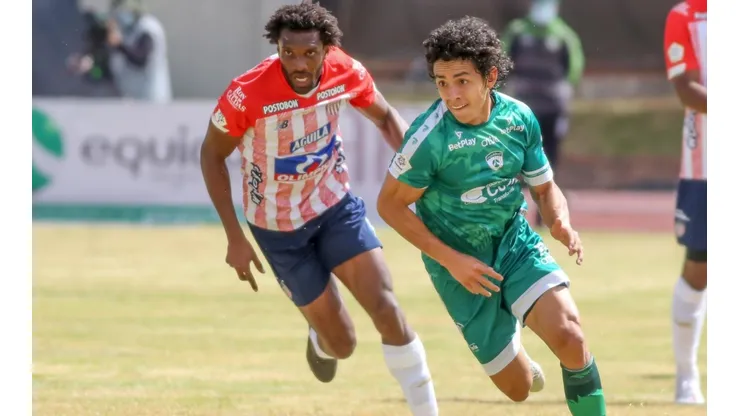 Con un gol de Pablo Sabbag, Equidad le sacó el invicto a Junior en la Liga BetPlay 2021.