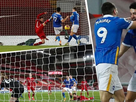 Primer gol de Steven Alzate en la Premier League y fue al Liverpool