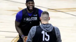LeBron James y Nikola Jokic, NBA