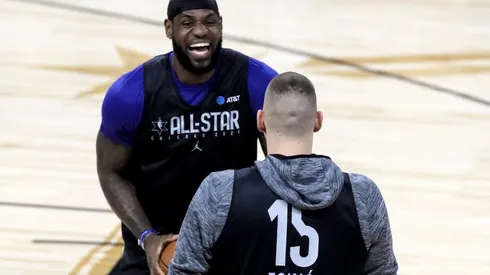 LeBron James y Nikola Jokic, NBA