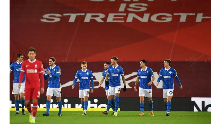 El Brighton se hizo enorme en Anfield y venció al Liverpool
