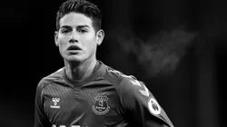 James Rodríguez, el gran ausente del Everton en la victoria ante Leeds United.