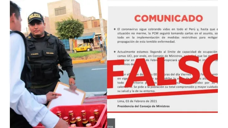 Cuenta de Twitter del Consejo de Ministros desmintió la información.