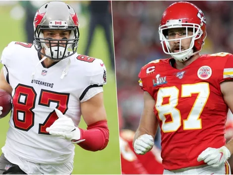 Rob Gronkowski vs. Travis Kelce: el duelo de ala cerradas que tendrá el Super Bowl LV