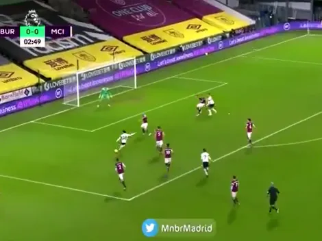 Partido contra Manchester City, dos minutos y tu arquero hace esto: imposible