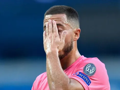 El parte médico del Real Madrid por Eden Hazard: "Lesión muscular"