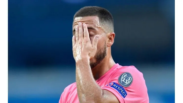 El parte médico del Real Madrid por Eden Hazard: "Lesión muscular"