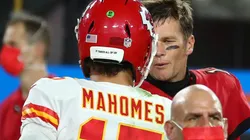 Patrick Mahomes y Tom Brady