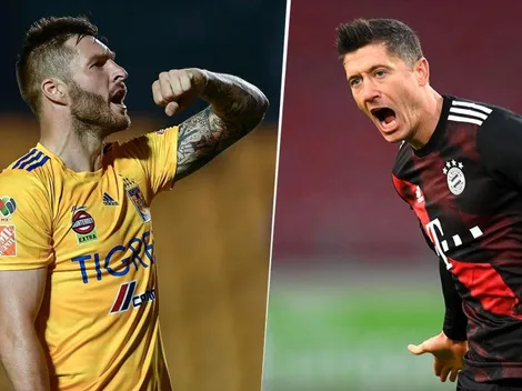 Gignac en Tigres o Lewandowski en Bayern: ¿quién tiene mejores números?