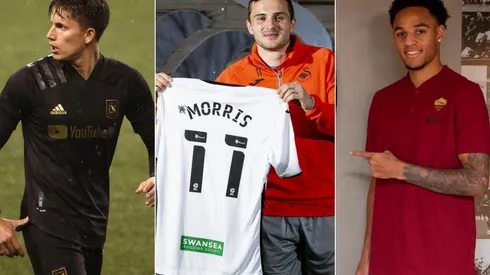 Brian Rodríguez, Jordan Morris y Bryan Reynolds