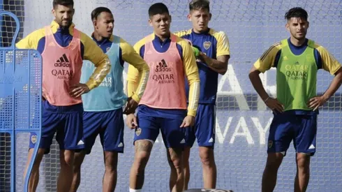 Rojo terminó con molestias luego de su primer entrenamiento en Boca