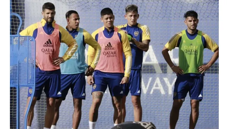 Rojo terminó con molestias luego de su primer entrenamiento en Boca