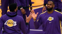 Anthony Davis y LeBron James