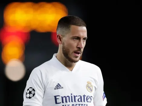 Hazard se retiró del entrenamiento del Real Madrid: ¿tres semanas afuera?