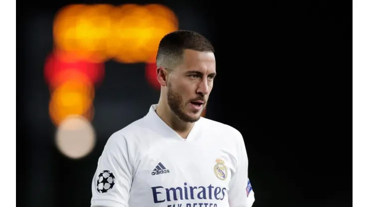Hazard se retiró del entrenamiento del Real Madrid: ¿tres semanas afuera?