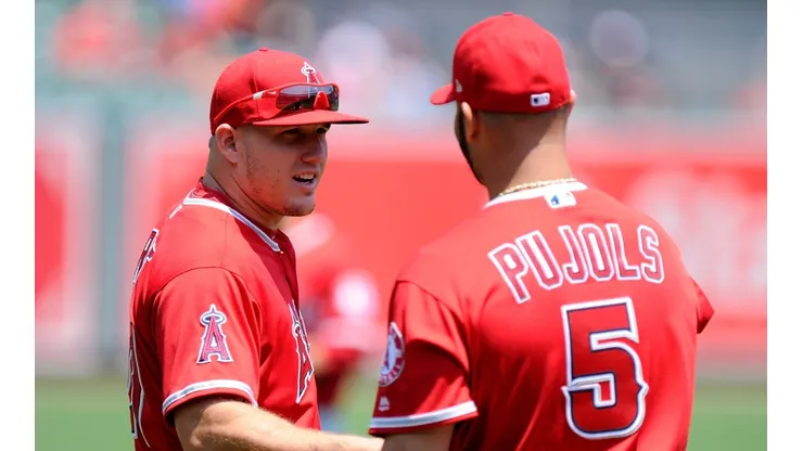 Mike Trout y Albert Pujols