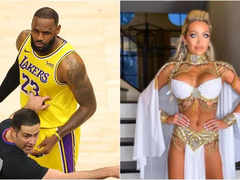 Se reveló cuál fue el insulto de LeBron James a una aficionada de la NBA