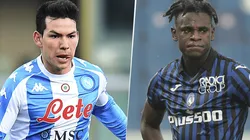 Napoli vs Atalanta por la Copa Italia (Foto: Getty Images).