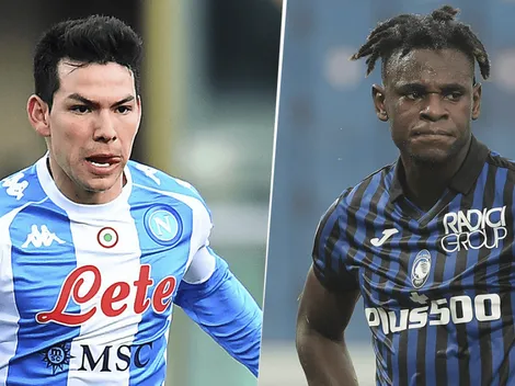 EN VIVO: Napoli vs. Atalanta por la Copa Italia con Hirving Lozano y Duván Zapata