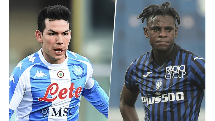 Napoli vs Atalanta por la Copa Italia (Foto: Getty Images).