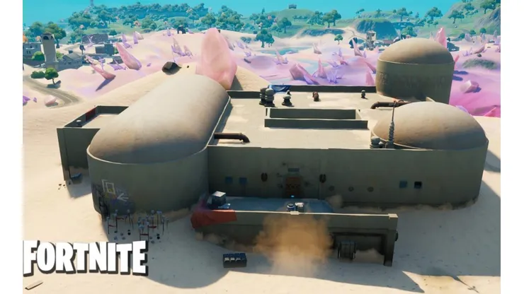 Nueva ubicación de Star Wars: Mandalorian aparece en el mapa de Fortnite